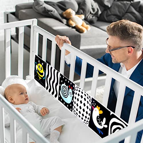 Image of SNOWIE SOFT Rabbit Baby Toys Cloth Books for Babies 0 to 3 years, Soft Toys Sensory Book for Babies 6-12 Month, Baby Toy for 0 to 6 Month Portable Washable Early Educational Activity Baby Sensory Toy