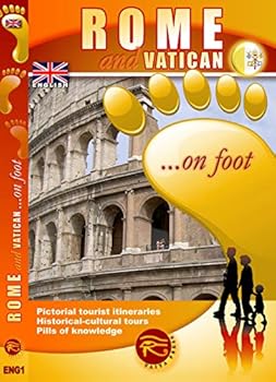 Paperback Roma e Vaticano... a piedi. Ediz. italiana e inglese [Multilingual] Book