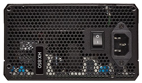 CORSAIR HX850 UNIDAD DE FUENTE DE ALIMENTACIÃ“N 850 W 24-PIN ATX NEGRO (CORSAIR 850W PROFESSIONAL HX SERIES HX850 PSU FLUID DYNAM - Alimentatore - Immagine 3