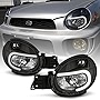 ACANII - For 2002-2003 Subaru Impreza Outback WRX RS TS Black Housing LED Tube Headlights Headlamps Assembly Left+Right