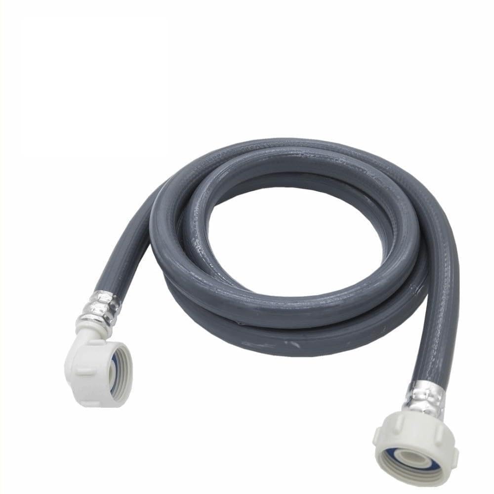 Automatic Washing Machine Inlet Hose High Pressure ‌Explosion Proof European Water Inlet Hose 3/4 Inch Garden Water Supply Pipe(3M)