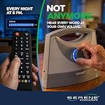 SEREONIC Portable Wireless TV Speakers for Smart TV - Ideal for TV Watching Without The Blaring Volume - Wireless Speakers for TV Designed for Hard of Hearing, Elderly, and Seniors - 100ft Range
