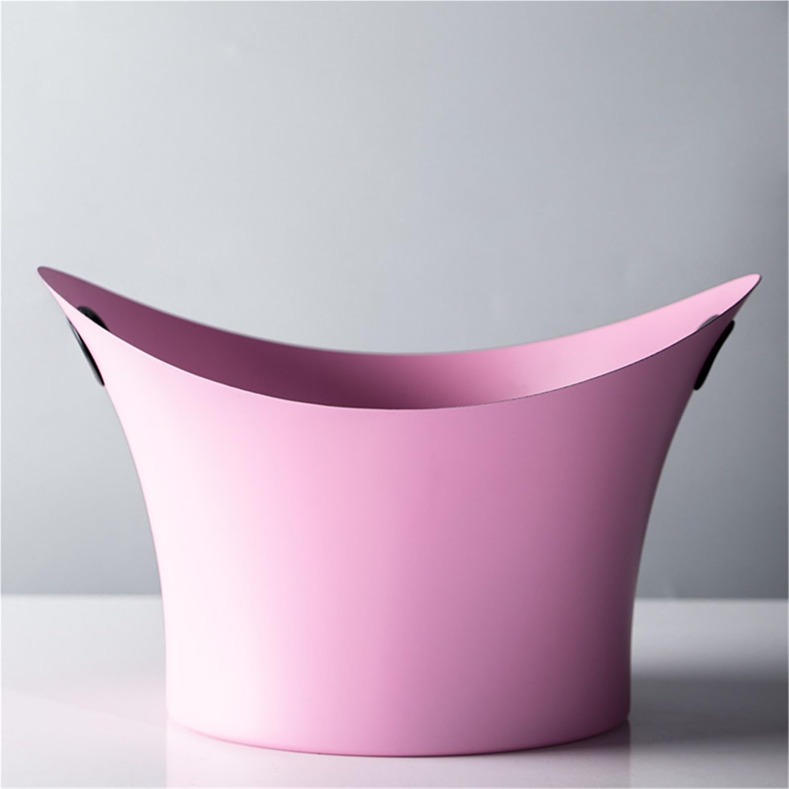 Wiadra z lodem Bardzo duże wiaderko na lód ze stali nierdzewnej imprezy Wiaderko na lód do baru(Pink)