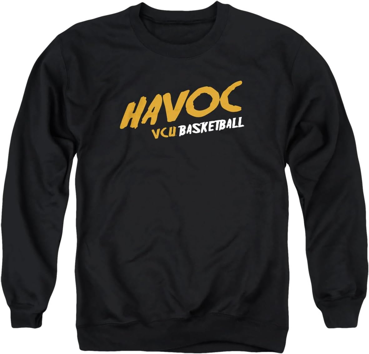 LOGOVISION VCU Havoc Basketball Unisex Adult Crewneck Sweatshirt