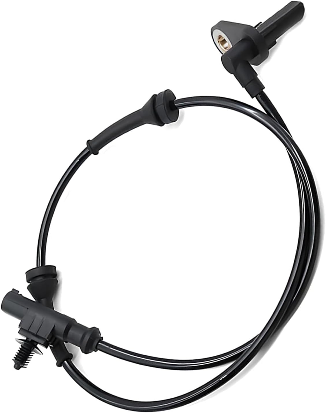 Automobile Wheel Speed Sensor, Rear Left ABS Wheel Speed Sensor, Automotive Anti-Lock Brake System Sensors, Replacement 3630050U2010, Compatible with Heyue Models (Black)