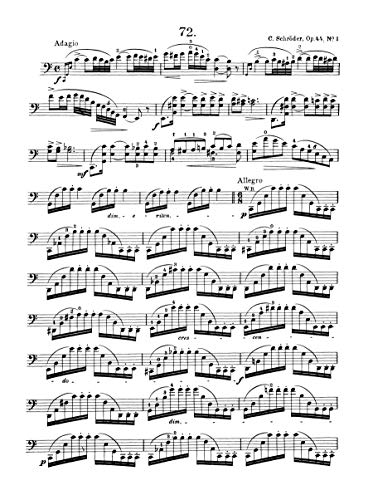 170 Foundation Studies For Violoncello: Volume 1 (Dover Chamber Music Scores) #TOP6
