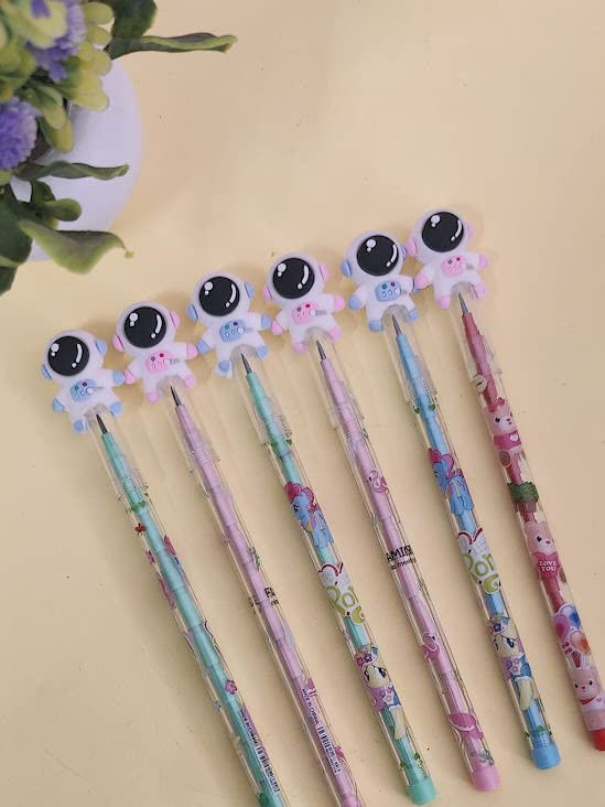 TERA 13 (6 PIECE) Stationary Pencil Set Return Gifts Space Pencil For Kids Boys Girls Stylish Pencil For Kids School Supplies