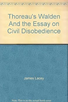 Paperback Thoreau's Walden And the Essay on Civil Disobedience Book