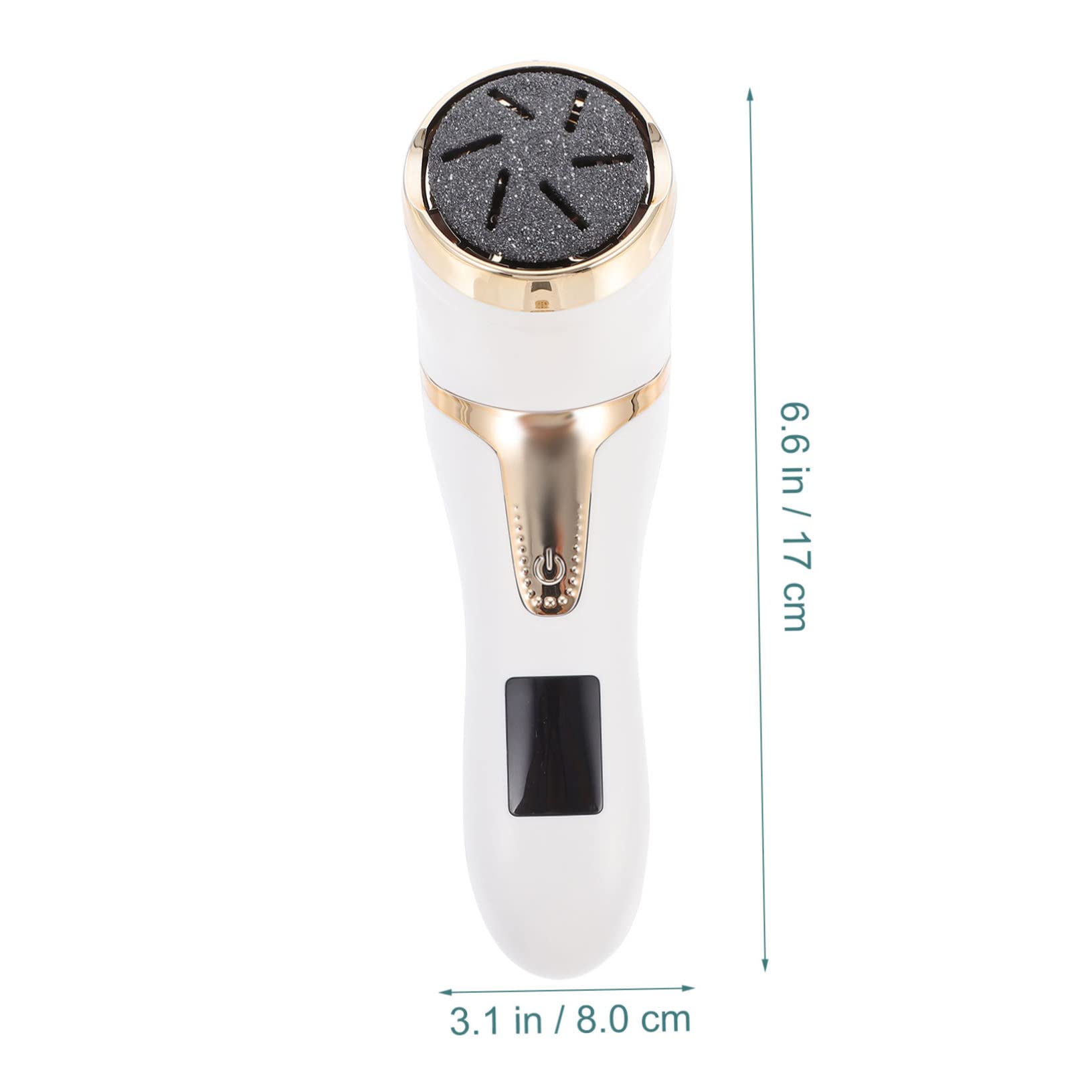 Rimuovi Calli Elettrico Portatile per Piedi e Talloni, 1200mah, Abs, Leggero, per Uso Professionale e Viaggio