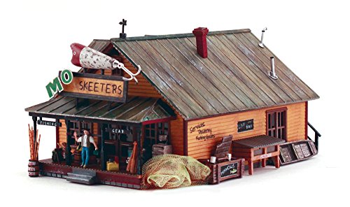 Woodland Scenics HO Scale Built-Up Building/Structure Mo Skeeters Bait & Tackle