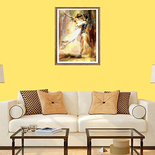 Bimkole 5D Diamond Painting Kits Couple Ballet, DIY Diamant Schilderij Kit Full Ronde Boor Crystal Strass Kruissteek… - Image 5