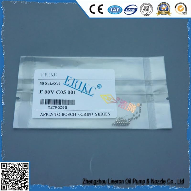 1.34mm F00VC05001 Injector Repair Kits Steel Ball for 0445120# F 00V C05 001 CR Seal Install Cermaic F00VC05008 F00VC05009