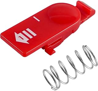Vacuum Cleaner Release Catch with Spring Fit for Dyson V12s/V15s Submarine/Omni Glide Wet Roller Head, Red Clip Button
