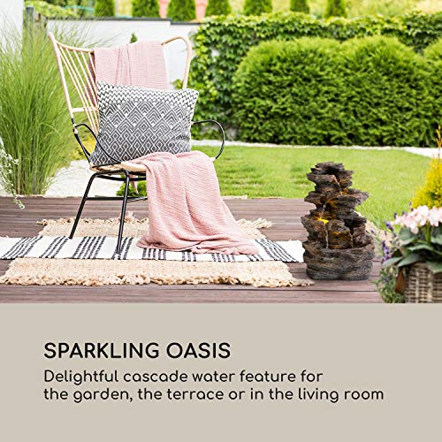 Blumfeldt LEU13-MESSINA Solar Powered Water Fountain Outdoor Garden thumb #2