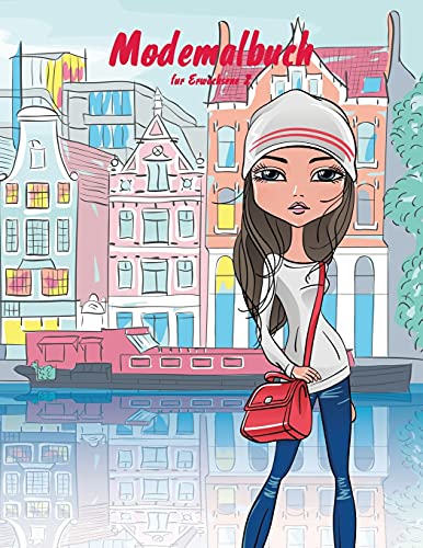 Modemalbuch für Erwachsene 2 (Mode) (German Edition)