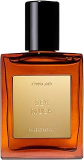 CYKLAR Perfume Oil Roll-On. Travel-Friendly Sex Musk Fragrance with Rose, Tonka Bean, and Musk Notes. Long-Lasting Parfum for Women and Men. 0.5 Fl Oz Scented Rollerball Bottle