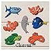 Finding Nemo Dory Set of 7 Jibbitz PVC Crocs Natives (Generic) Birthday Party Favors by CharmTM