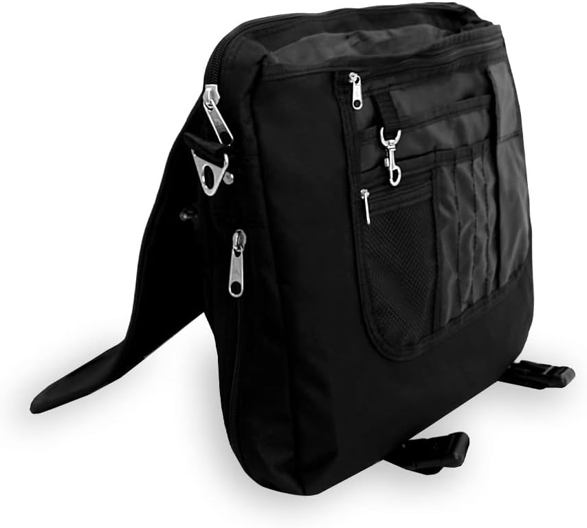 Everest Portfolio Briefcase, Black, One Size