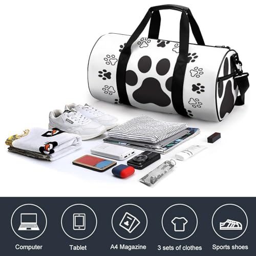 Sac de voyage dog paw fini les bagages encombrants en gym camping et randonnée - 4
