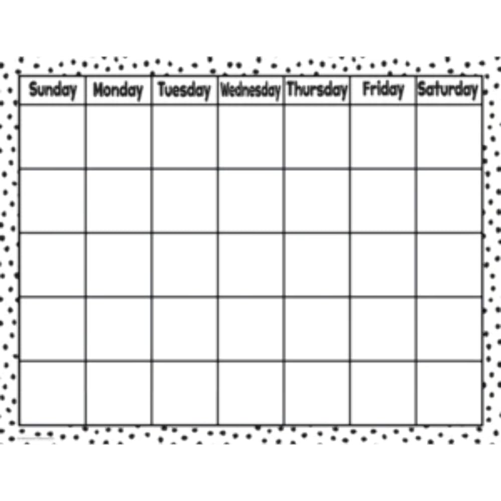 amazon-com-black-painted-dots-on-white-calendar-chart-17-x-22-office-products