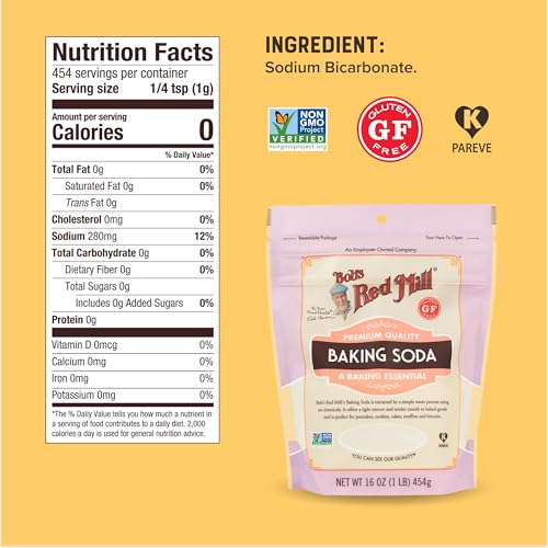 Image of Bob's Red Mill Baking Soda, 16oz