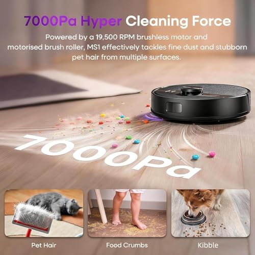 Robot Vacuum with Self-Emptying Station