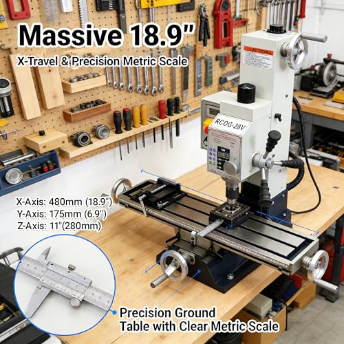 INTBUYING Mini Milling Drilling Machine