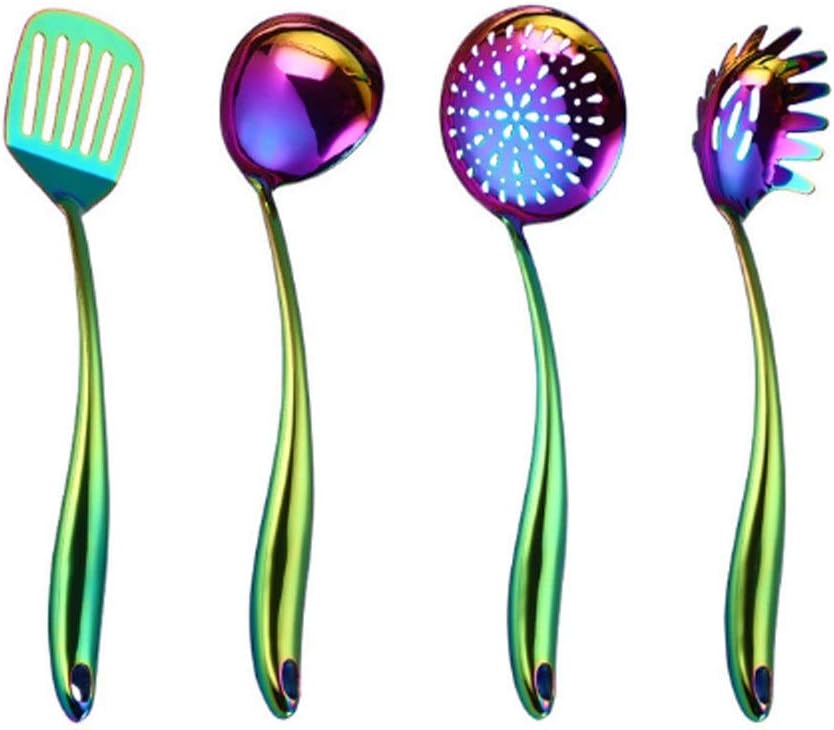 Kitchen Tools Cooking Utensils Restaurant Cookware Kitchenware Set Soup Ladle Colander Spoon Slotted