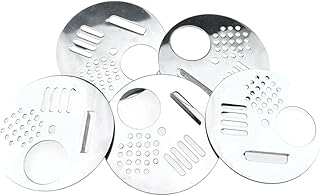 5Pcs Bee Hive Entrance Disc 2.64In Diameter Stainless Steel Entrance Gates Beekeeping Tool Equipment