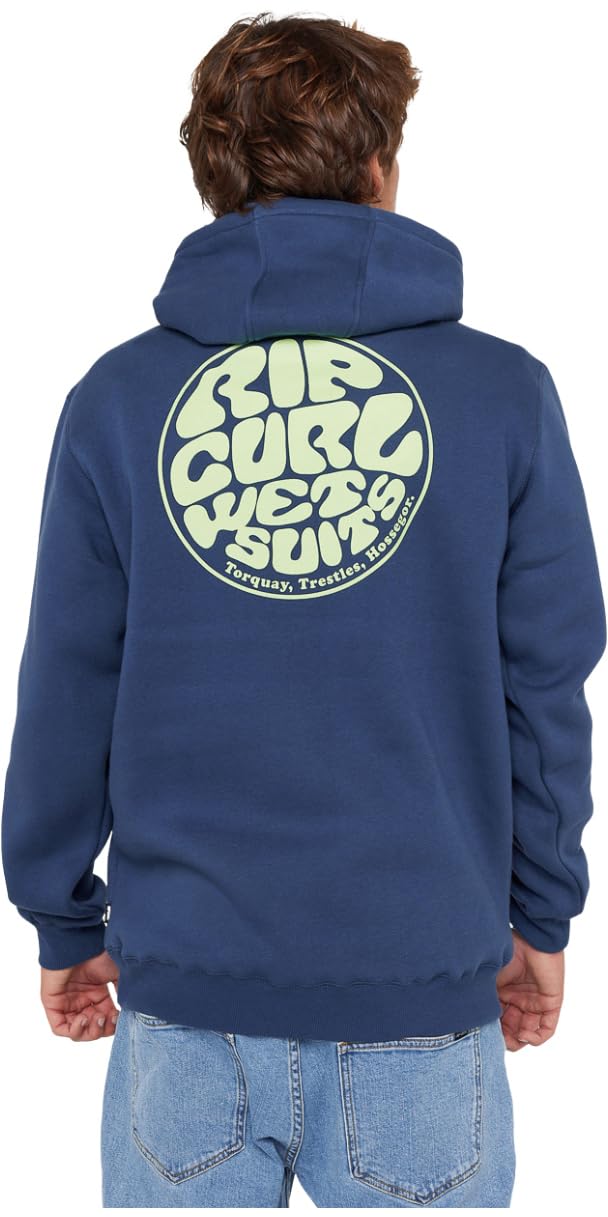 Rip Curl 2025 Hombres Sudadera con Capucha Wetsuit Icon CFEGM9 - Light Navy