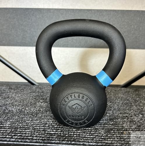 Kettlebell en fonte 6 kg Hardstyle pour entraînement de cross-training