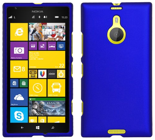 Blue Rubberized PROTEX Hard CASE Protector Cover for AT&T Nokia Lumia 1520 Blue Rubberized PROTEX Hard CASE Protector Cover for AT&T Nokia Lumia 1520