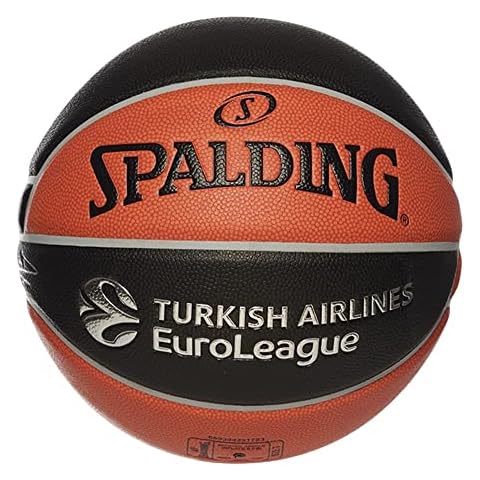 Spalding 77100Z Basketbälle Black/Orange 7 Cover