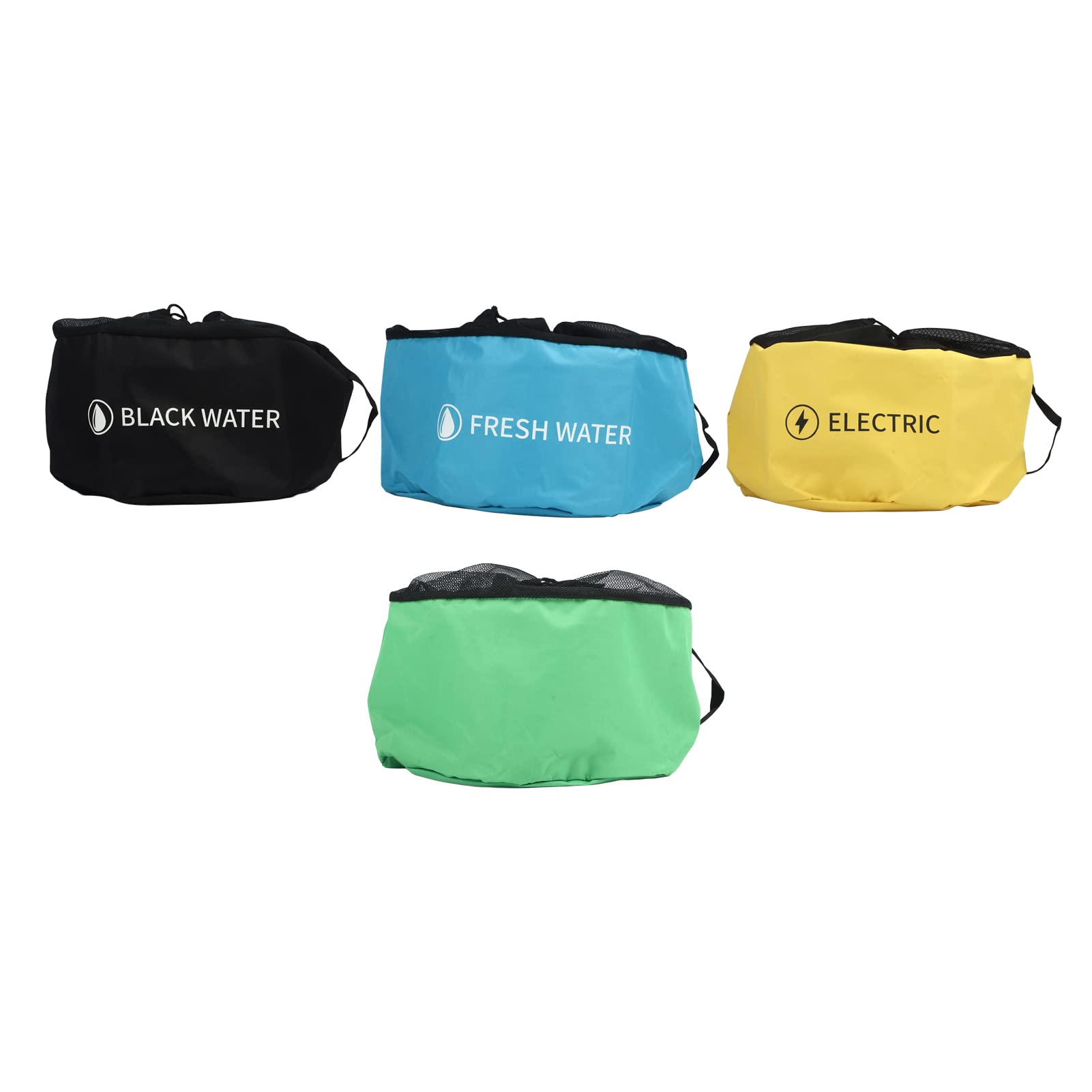 Bolsas de Almacenamiento para Caravana, Bolsas de Almacenamiento para Mangueras de Caravana, Accesorios Multifuncionales para Caravana, Bolsa para Mangueras de Alcantarillado, (4 capas)