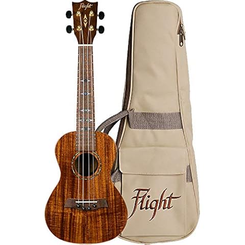Flight Music Ukuleles DUC445 Glossy Acacia Concert Ukulele Cover