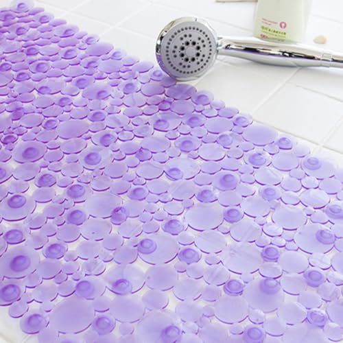 Alfombrilla antideslizante de PVC para baño con ventosas de alta sujeción que evitan resbalones en ducha 3
