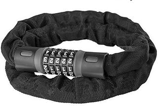 Bike Lock Chain Bicycle Padlock Bicycle Lock Bike Locks Bike Lock Cycle Lock Bike Lock, Combination Bicycle Chain Lock, Heavy Duty Resettable High Security Anti-Theft Locks Universal For Motorbike