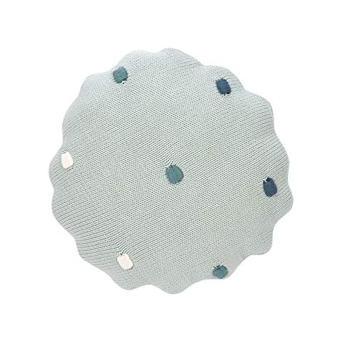 Cojín de Punto Lässig Lunares Verde Menta Cover