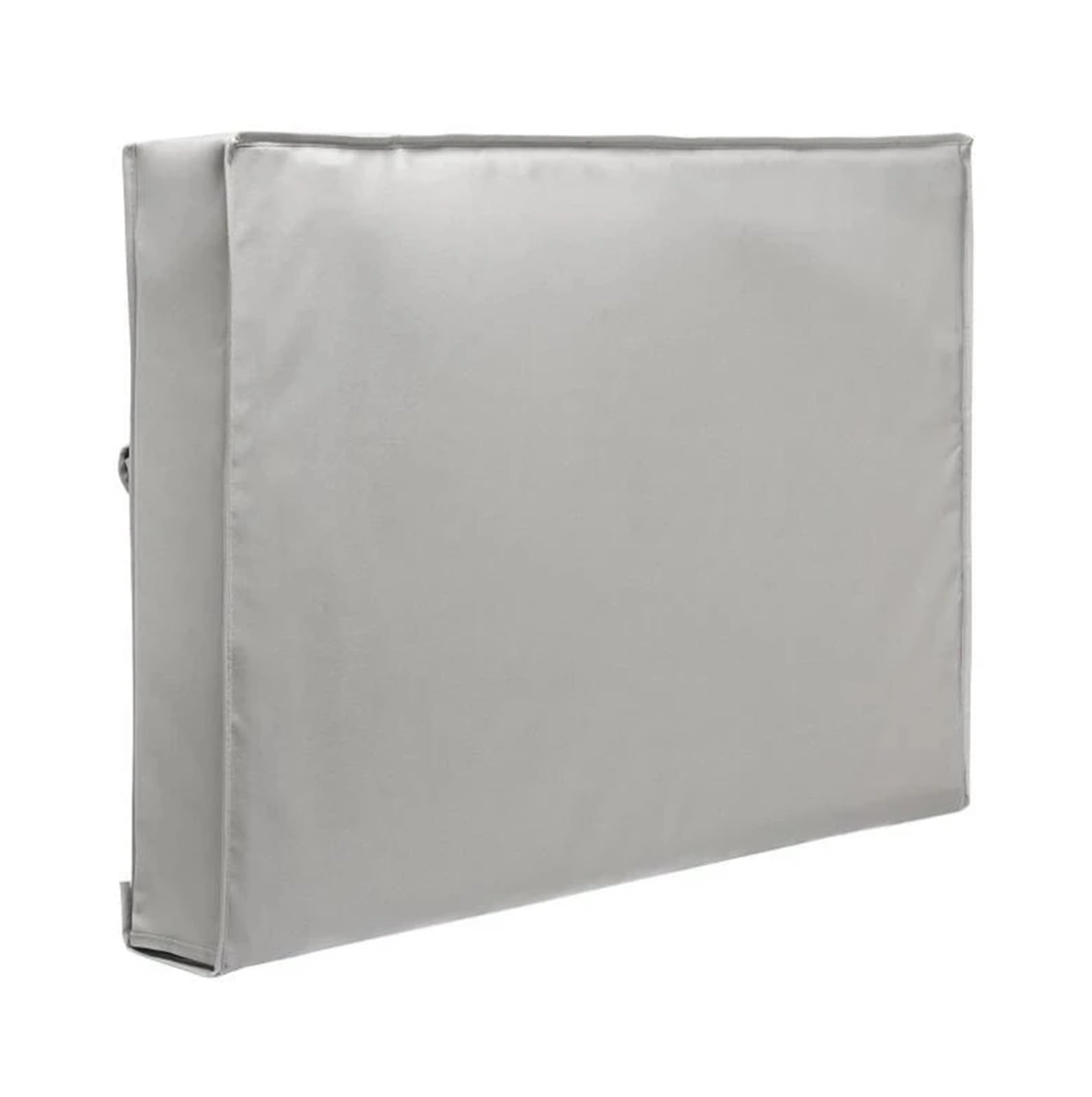 Fundas tv Funda protectora for TV for exteriores, resistente a la intemperie con cubierta inferior, adecuada for TV de 30-32 pulgadas, con bolsillo for mando a distancia(Silver,FOR 46-48inch TV)