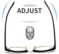 Vista 7 de LNTICB® Gafas con Bloqueo de Luz Azul para Computadora, Gafas de Lectura, Montura de Gafas con Lente Transparente, Unisex, Anti UV, Anti Fatiga