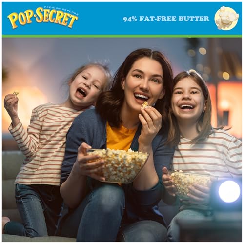 Image of Pop Secret 94% Fat Free Butter Popcorn, 6 Count Boxes (Pack of 6)