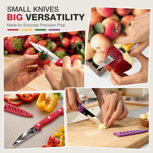 Colorful Paring Knife SET DROPS TO - image 5