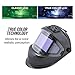 TGR Panoramic 180 View Solar Powered Auto Darkening Welding Helmet - True Color (Carbon Fiber)