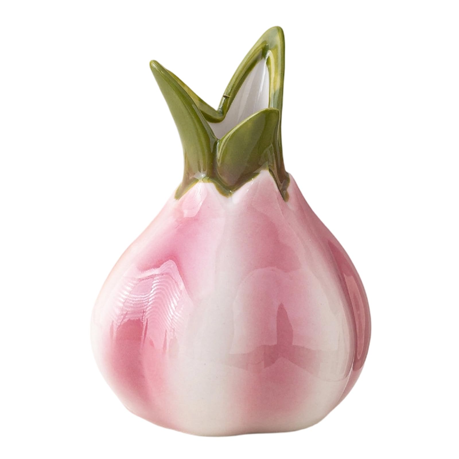 Waghaven Onion Unique Fruit Design Ceramics Fragrances Bottle And Decorative Vases For Bedroom Or Offices Ceramics Fruit Vases