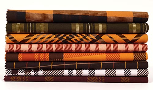 Tissu patchwork coton Soimoi pour coudre des décorations de table et plaids d'automne - 2