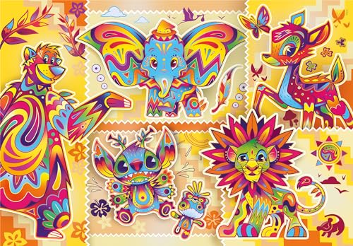 Puzzle 1000 pièces + poster : Les Classiques Disney Clementoni Puzzles - vue 3