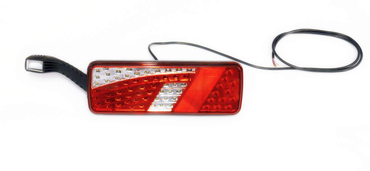 2x LED 12 / 24V Heck Heckleuchten + Positionsmarkierungen 7 Funktionsleuchten LKW Fahrgestell Wohnmobil