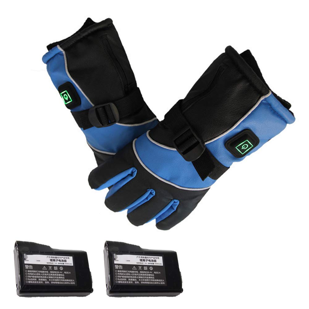 Gants chauffants pour ski et chasse avec batterie rechargeable
