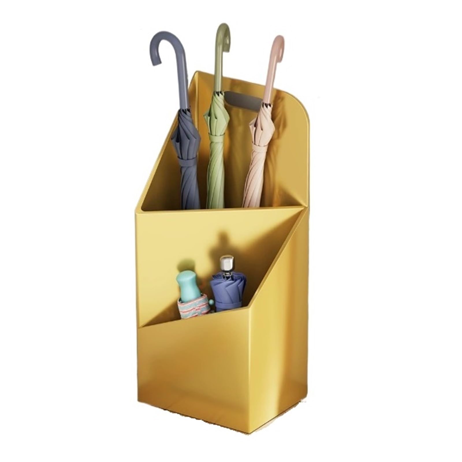 SONGYL-20249 Umbrella Stand Umbrella Stands, Home Storage Racks, Shelving Units, Large-capacity Entryway(Gold)