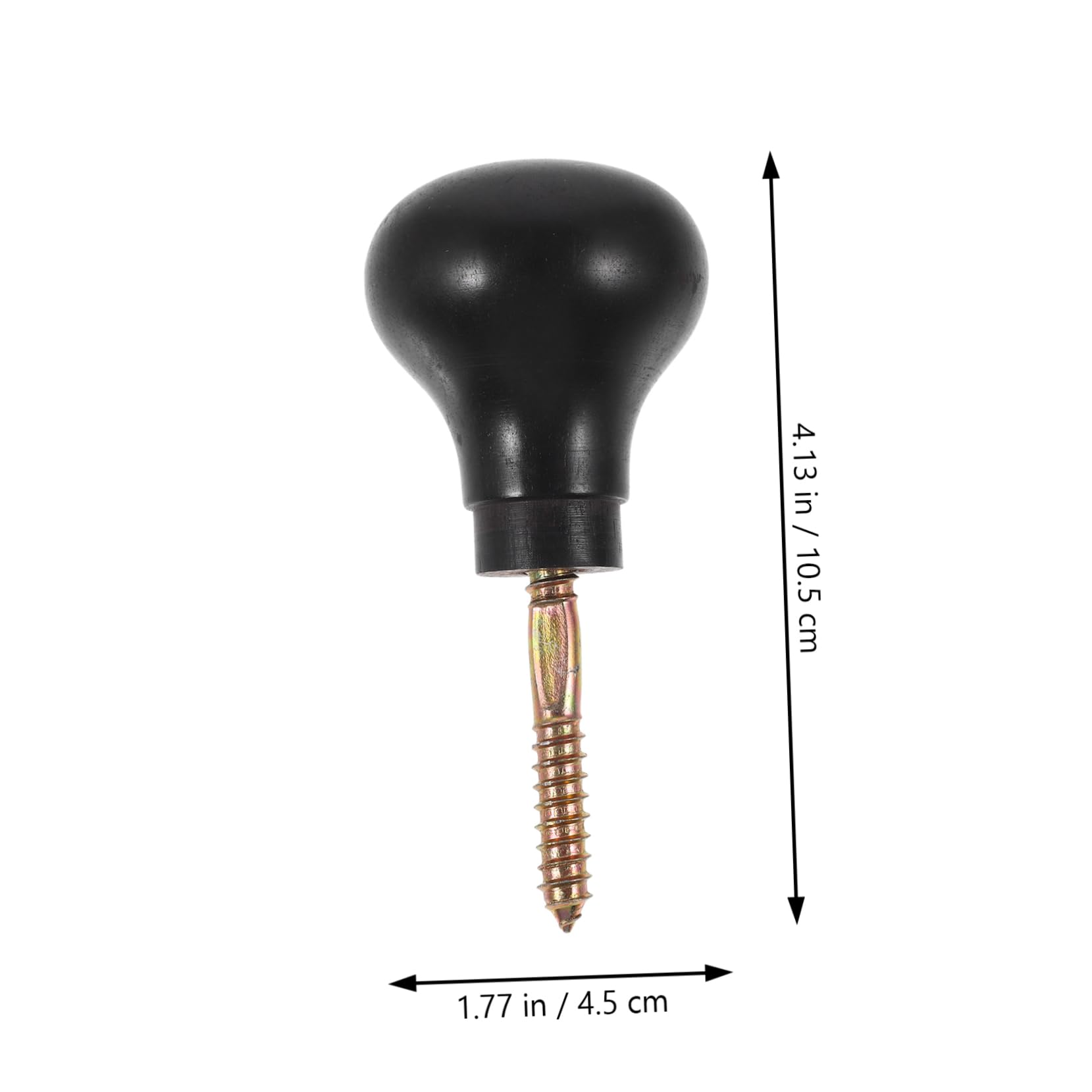 PACKOVE Poignée de Canne en Bois Massif Ergonomique et Confortable, Accessoire de Canne Élégant pour Hommes et Femmes, Poignée de Rechange Stylée pour Utilisation Extérieure